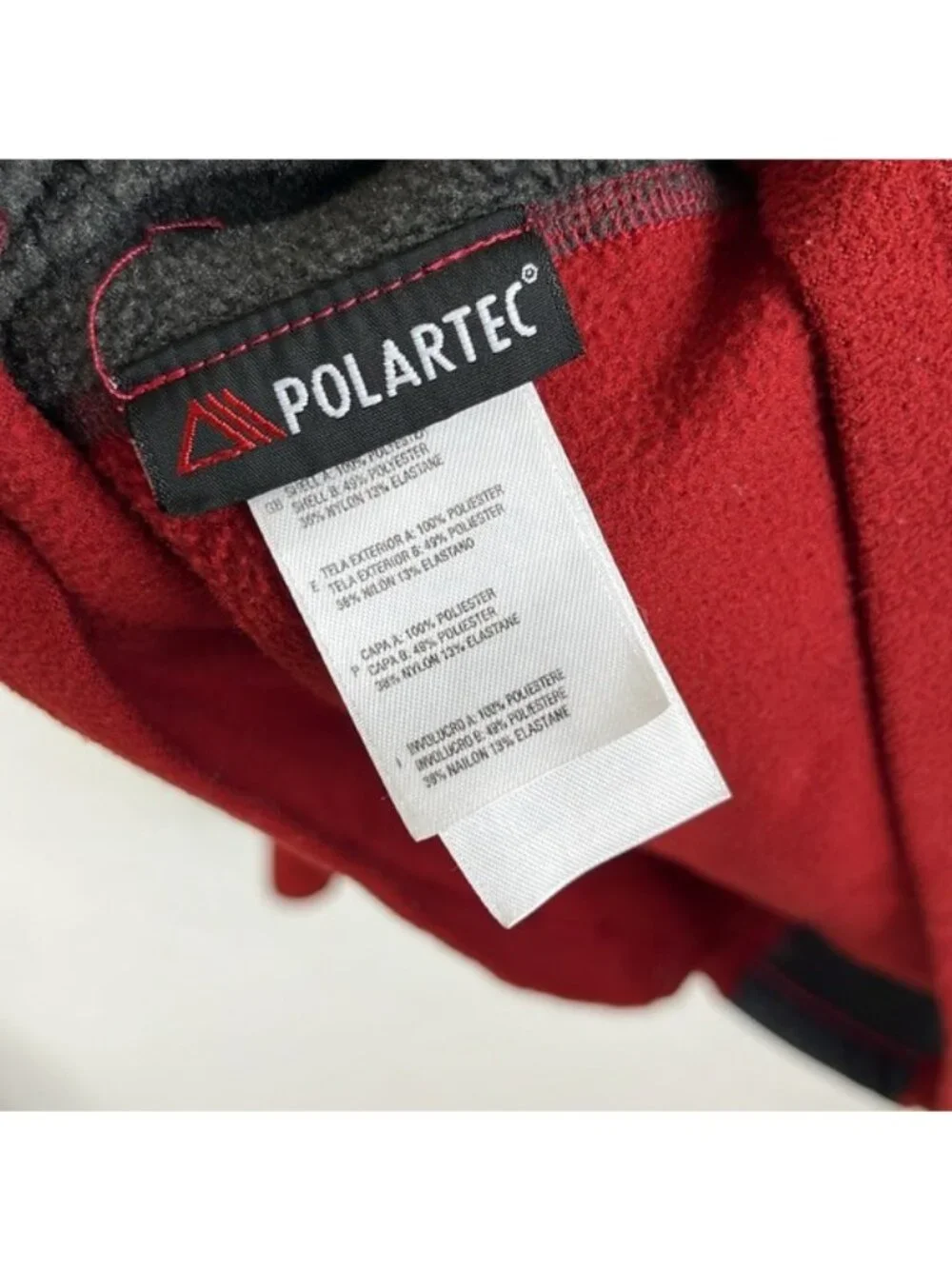 The North Face Men's Red Quarter-Zip Sweater